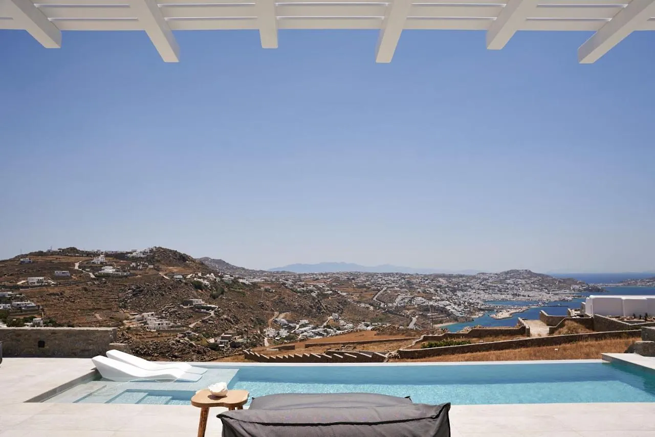Annez Villa With Private Pool Panoramic Sea View Mykonos Town