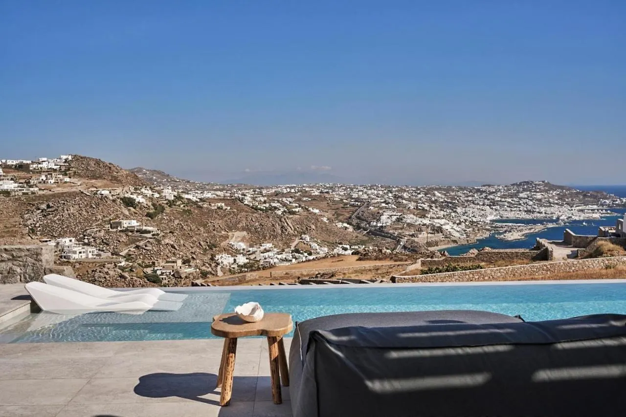 Annez Villa With Private Pool Panoramic Sea View Mykonos Town